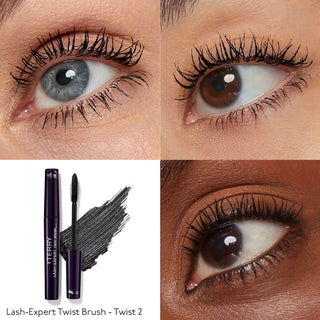 By Terry Lash Expert Twist Brush Mascara. Få et mer volum ved bruk av twist 2.