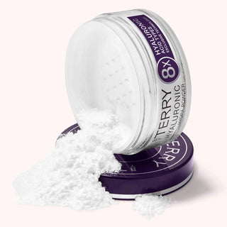 By Terry Hyaluronic Hydra-Powder. Bildet viser beholder og løst pudder. 