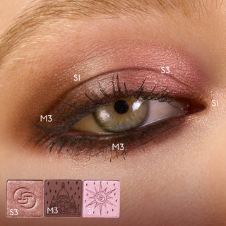 By Terry VIP Expert Palette N6 Opulent Star øyenskygge look laget med S3, M3 og S1. 