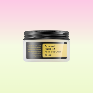 COSRX Advanced Snail 92 All In One Cream i glasskrukke med SPF