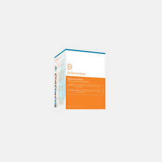 Hyaluronic Marine Hydrating Mask fra Dr. Dennis Gross gir intensiv fukt og plumper huden.