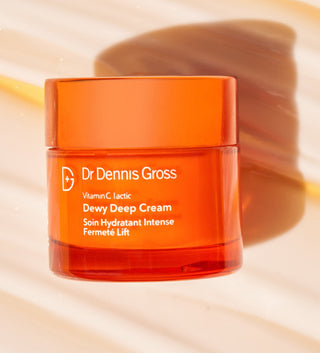 Dr. Dennis Gross Vitamin C Lactic Dewy Deep Cream – Gir intens fuktighet og reduserer aldringstegn.