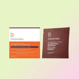 Dr Dennis Gross Overnight Texture Renewal Peel – Profesjonell hjemmepeel for anti-aging.