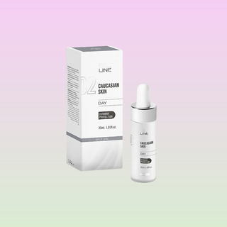 MeLine Caucasian Skin Day Serum – Serum for å redusere pigmentering og forbedre hudtonen.
