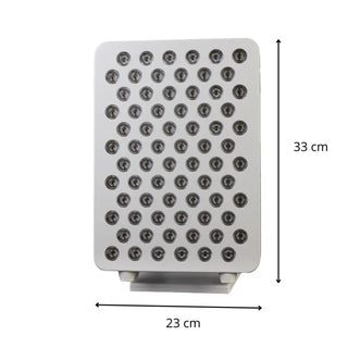 Soma Adapt Mini red light therapy panel med 8 bølgelengder for hud, restitusjon og velvære.