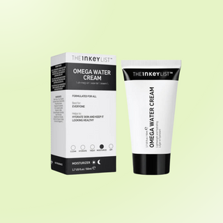 The Inkey List Omega Water Cream Moisturizer 50ml - Lett fuktighetskrem for kombinasjonshud og fet hud.