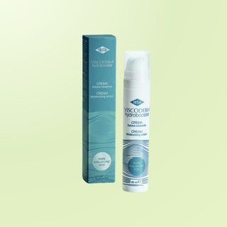 Viscoderm Hydrobooster Cream – Intens fuktighetskrem med hyaluronsyre og jojobaolje.