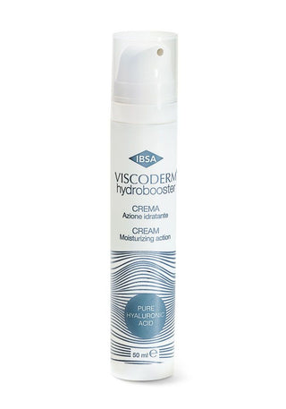 Viscoderm Hydrobooster Cream – Intens fuktighetskrem med hyaluronsyre og jojobaolje.